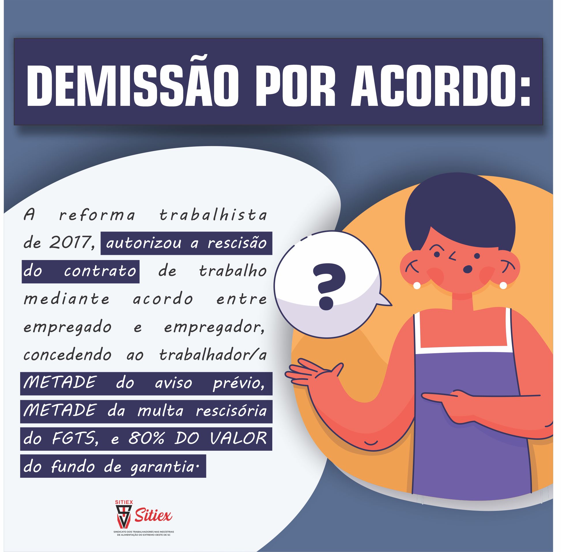 DEMISSÃO POR ACORDO